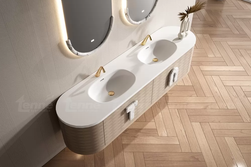 European-style bathroom cabinet